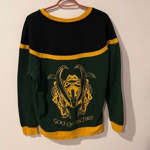 Marvel Loki Crewneck Sweater “God of Mischief”